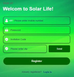 solar earning app - Solar Life App 100% Withdrawal Proof